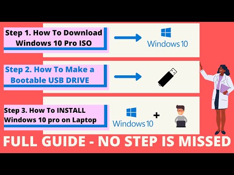 How to Download Windows 10 iso, Make USB Bootable and how to Install Windows 10 on PC or Laptop