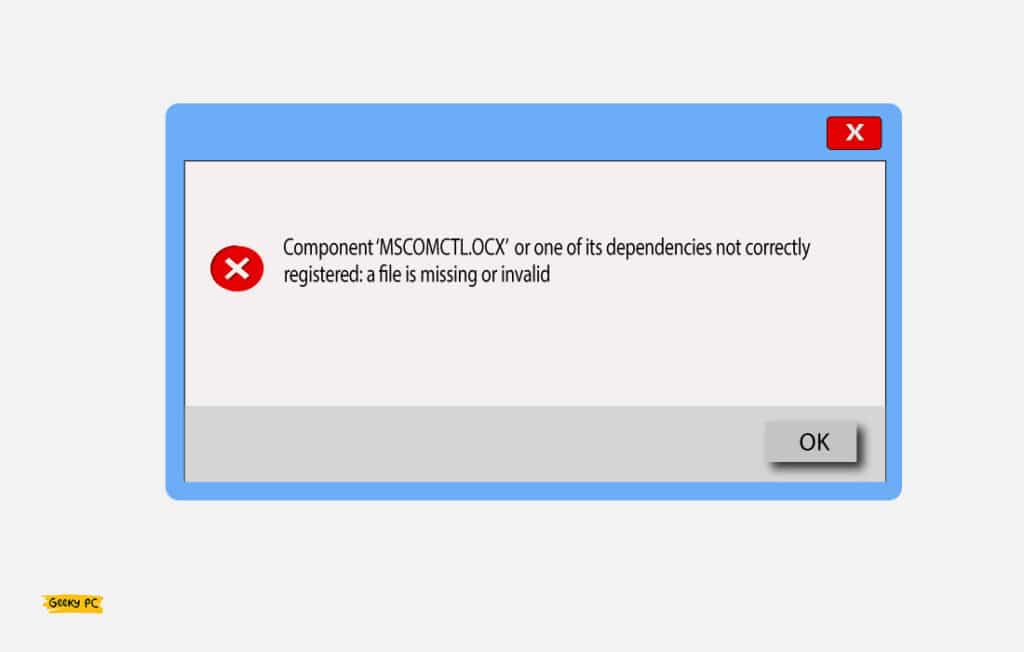 What Is MSCOMCTL.OCX In Windows Systems