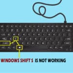 Windows Shift S Is Not Working