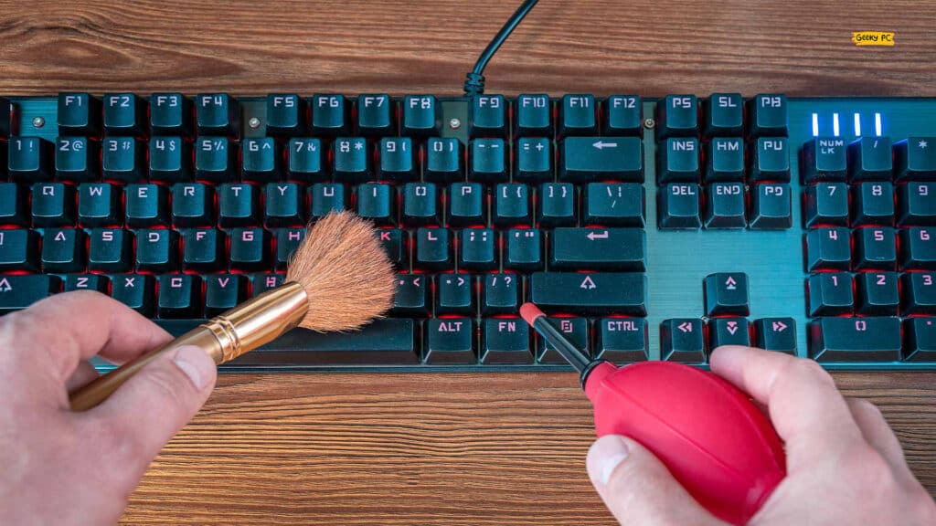 Clean Your Keyboard Manually