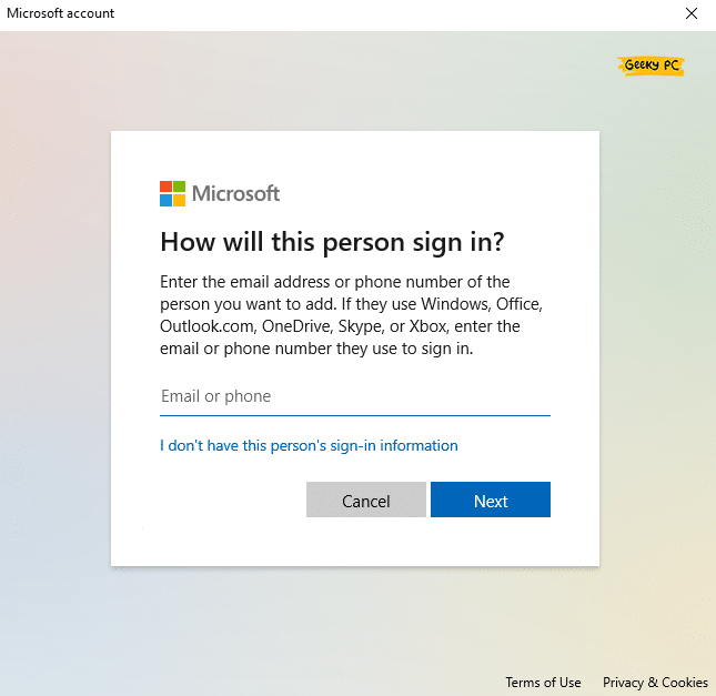 Microsoft Account